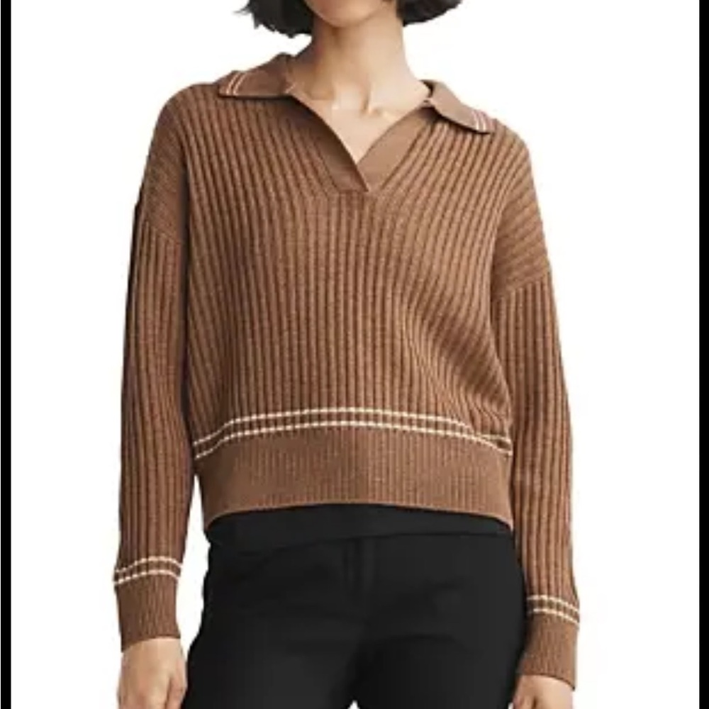 Rag & Bone Women's 
Monti Polo in Camel Merino Wool